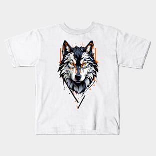 Wolf Lover Gift Kids T-Shirt